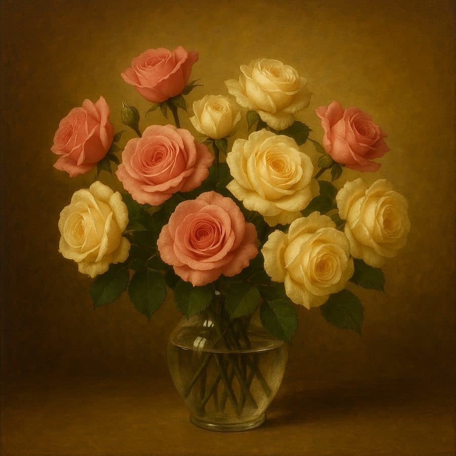 A bouquet → a botanical masterwork — after, in the style of Botanical Codex