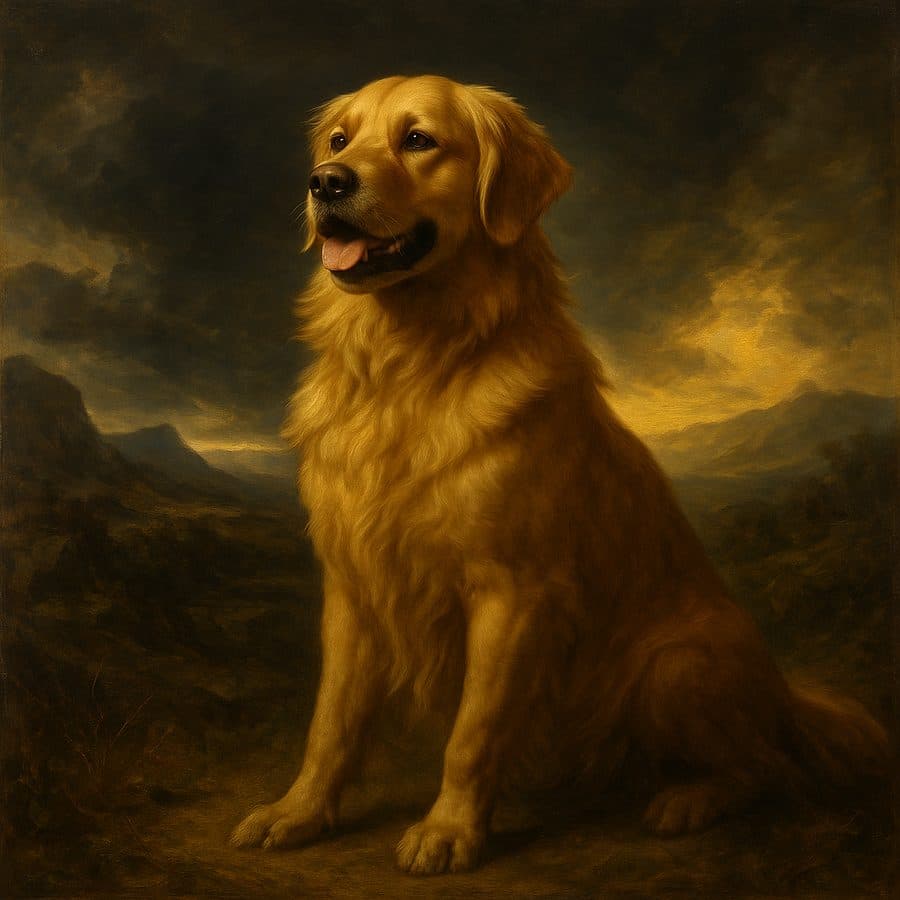 A pet → a sacred beast — after, in the style of The Wild Spirit
