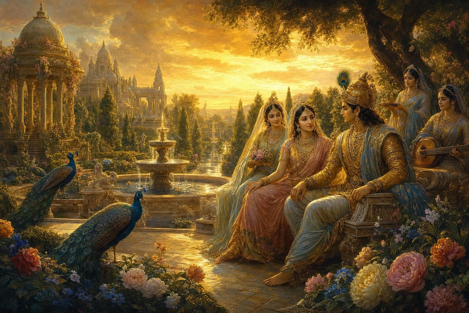Mythological portrait — Elysium