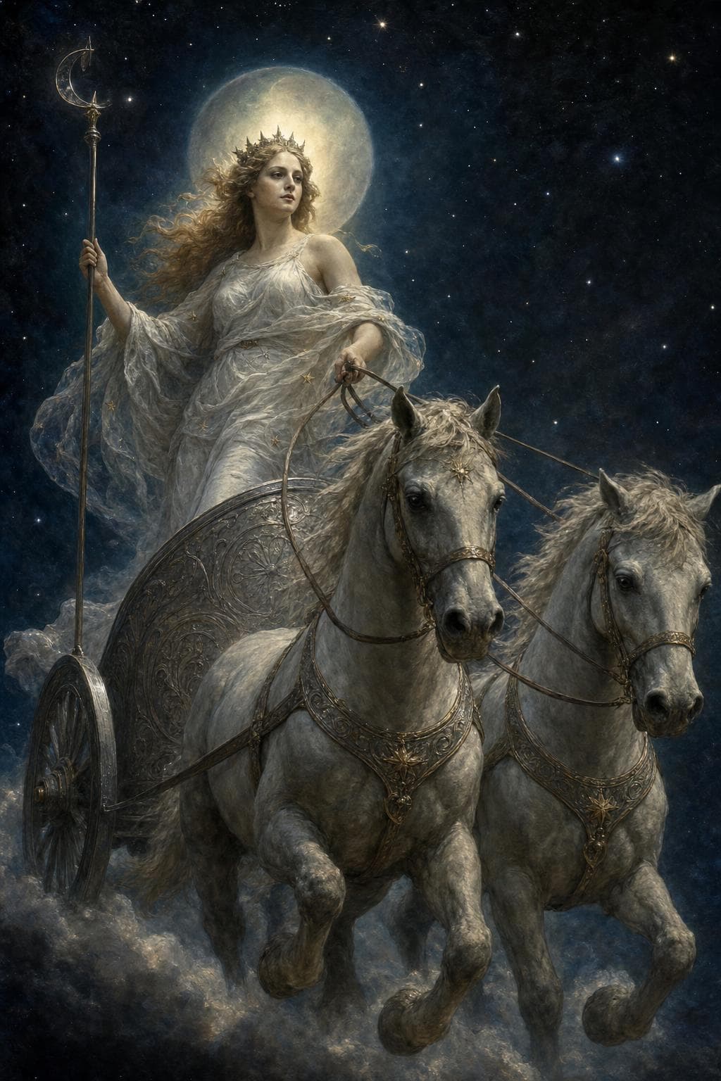 Mythological portrait — Selene