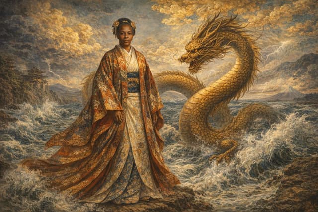 Dragon & Wave